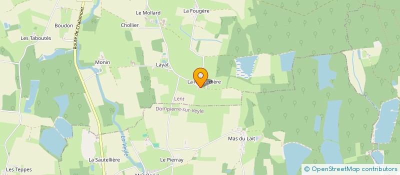localisation de l'entreprise EARL GONON  LENT