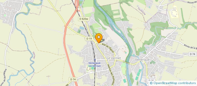 localisation de l'entreprise EARL GORGUES  VERNET