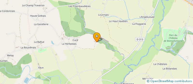 localisation de l'entreprise EARL GORON à MARCILLE-RAOUL