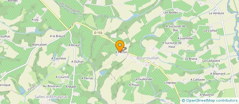 localisation de l'entreprise EARL GOUANELLE à SAINTE CHRISTIE D'ARMAGNAC