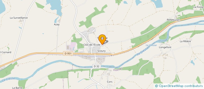 localisation de l'entreprise EARL GOUBARD  CIRON