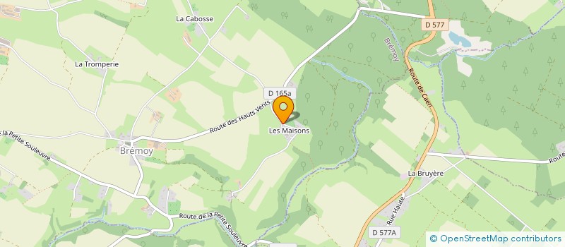 localisation de l'entreprise EARL GOUE  BREMOY