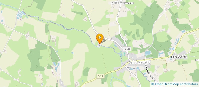 localisation de l'entreprise EARL GOUHIER à THELIGNY