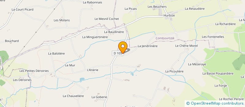 localisation de l'entreprise EARL GOUPIL à MECE