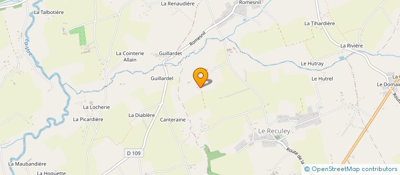 localisation de l'entreprise EARL GOURNAY à SOULEUVRE EN BOCAGE