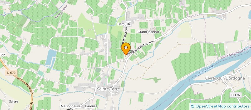 localisation de l'entreprise EARL GOURRAUD ET FILS  SAINT-PHILIPPE-D'AIGUILLE