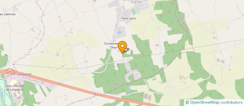 localisation de l'entreprise EARL GOURVIL à GARLAN