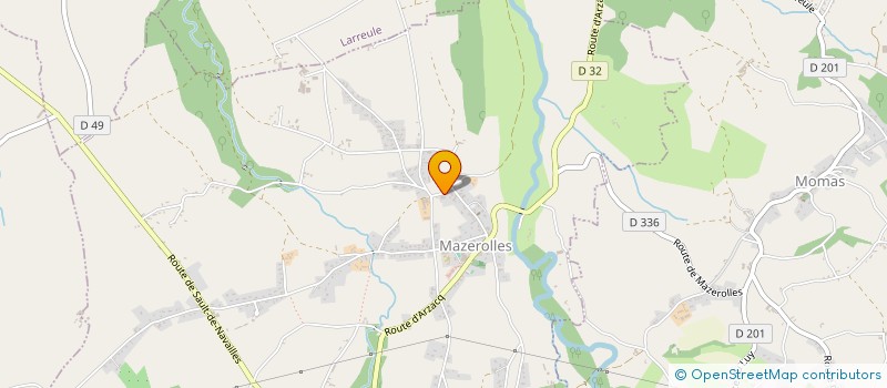 localisation de l'entreprise EARL  GRABOT GUICHOT  MAZEROLLES