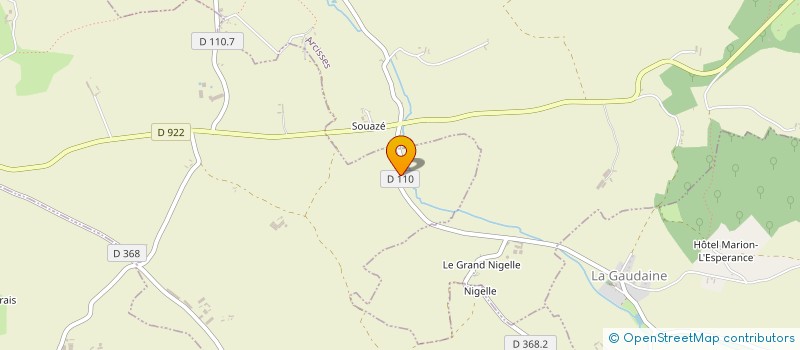 localisation de l'entreprise EARL GRAFFIN JULIEN à CHAMPROND-EN-PERCHET