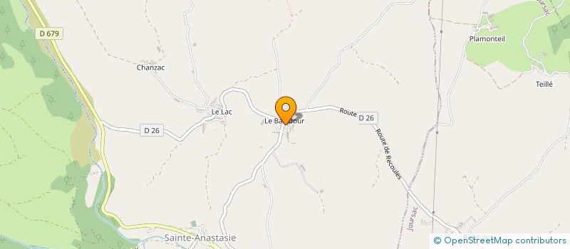 localisation de l'entreprise EARL GRAINES D'ACAJOU à NEUSSARGUES EN PINATELLE