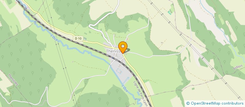 localisation de l'entreprise EARL GRANDCHAMP DAVID  FROLOIS