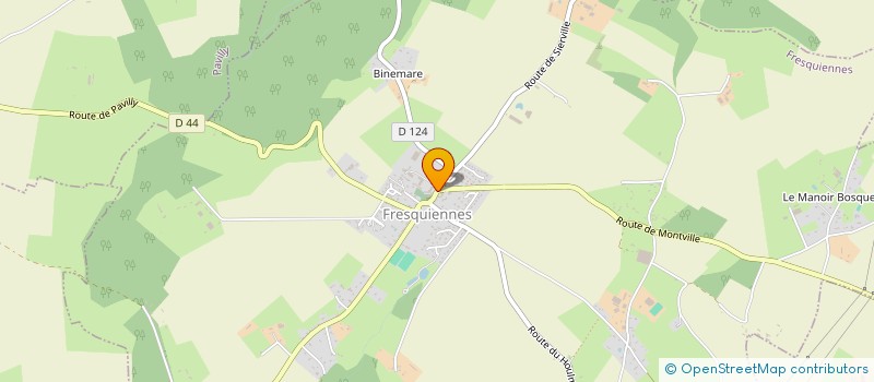 localisation de l'entreprise EARL GRANDSIRE SEBASTIEN  FRESQUIENNES