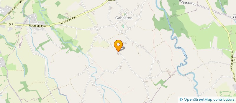 localisation de l'entreprise EARL  GRANGE  GABASTON