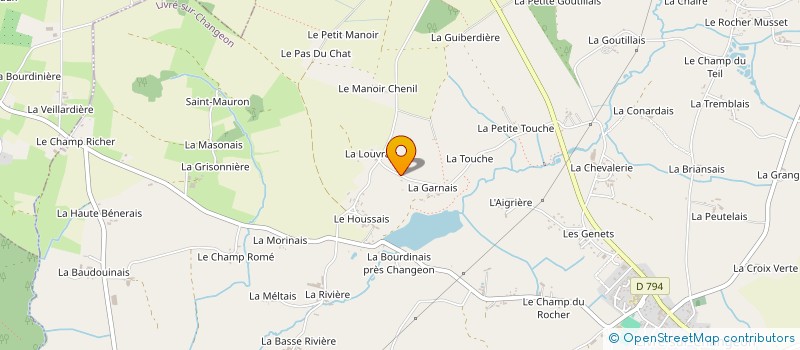 localisation de l'entreprise EARL GRANGER à VAL-D'IZE