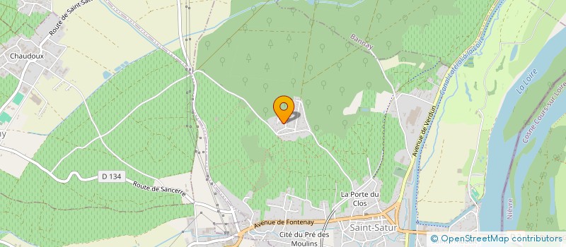 localisation de l'entreprise EARL GRANJON ET FILS  SENS-BEAUJEU