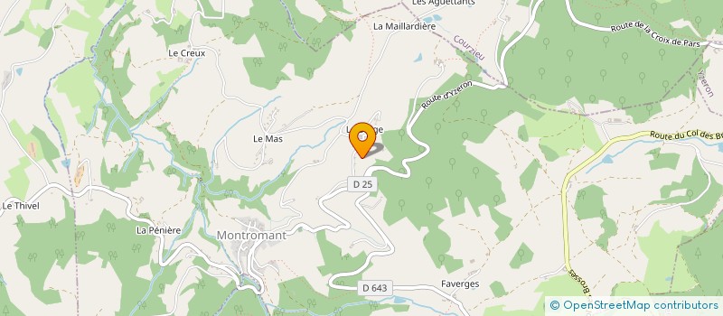 localisation de l'entreprise EARL GRANJON ROBERT ET DANIEL à MEYS