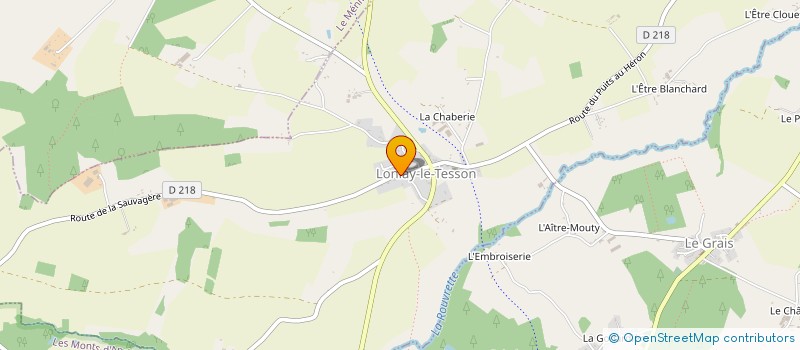 localisation de l'entreprise EARL GRATTENOIX à LES MONTS-D'ANDAINE
