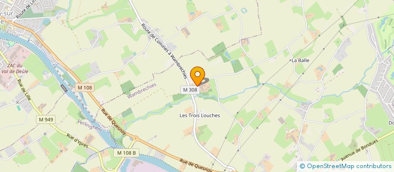 localisation de l'entreprise EARL GRAVE à WAMBRECHIES