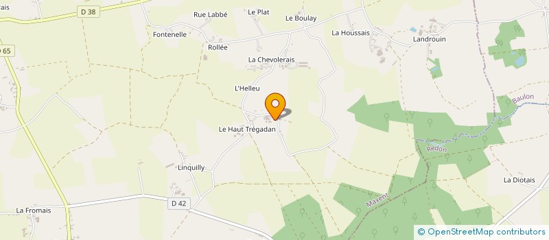 localisation de l'entreprise EARL GREE JEAN-PIERRE  MAXENT