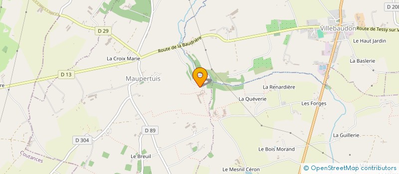 localisation de l'entreprise EARL GRENTE VOISIN à MAUPERTUIS
