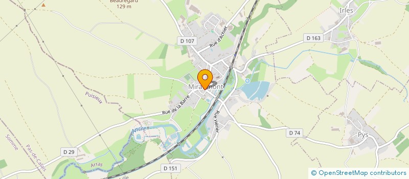 localisation de l'entreprise EARL GRESSOT  TREUX