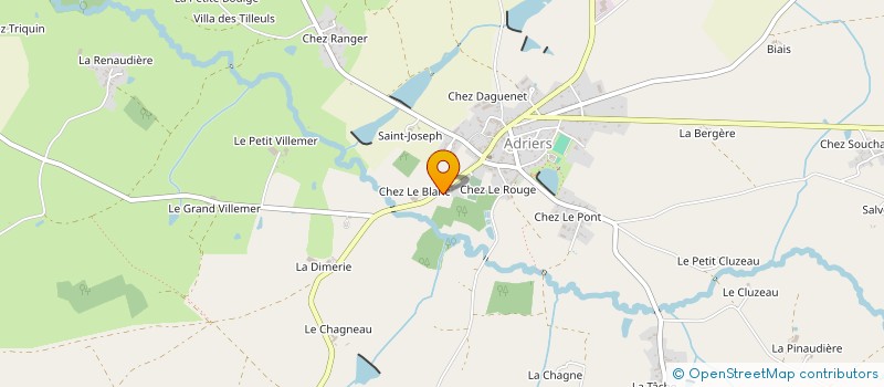 localisation de l'entreprise EARL GREY  MOUTERRE-SUR-BLOURDE