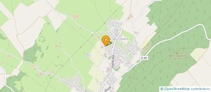 localisation de l'entreprise EARL GRILLET à VAL D'USIERS