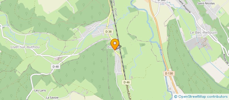 localisation de l'entreprise EARL GRISEL LE PAVIER  THENOUVILLE