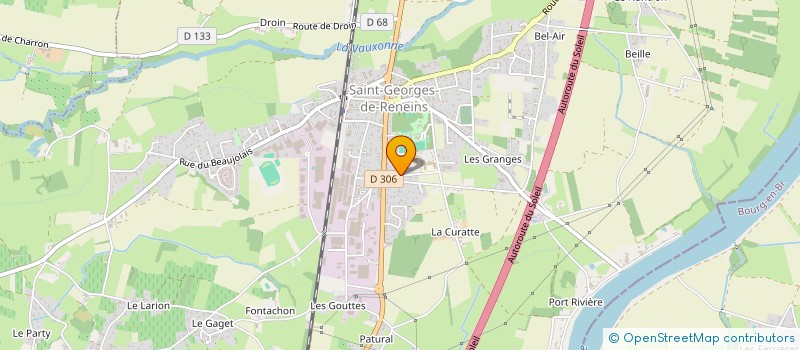 localisation de l'entreprise EARL GROS  SAINT-GEORGES-DE-RENEINS