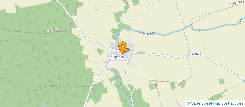 localisation de l'entreprise EARL GUAY  MEIGNEUX