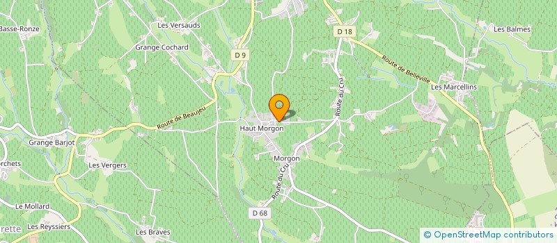 localisation de l'entreprise EARL GUENAEL JAMBON à VILLIE-MORGON