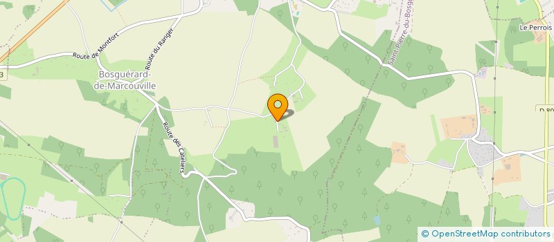 localisation de l'entreprise EARL GUENET DELEU à LES MONTS DU ROUMOIS