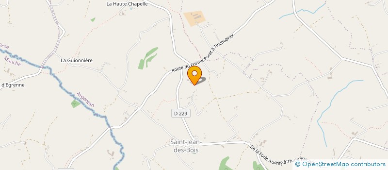 localisation de l'entreprise EARL GUERARD à TINCHEBRAY-BOCAGE