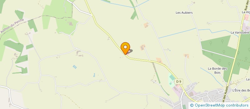 localisation de l'entreprise EARL GUERET à LA BAZOCHE-GOUET