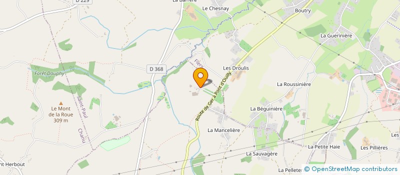 localisation de l'entreprise EARL GUERIN FRANCK à FLERS