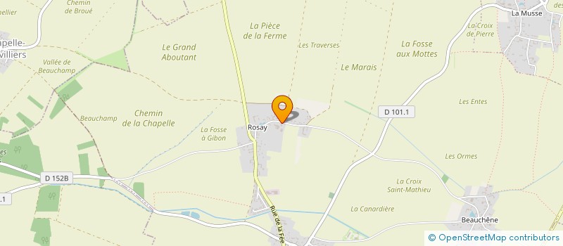 localisation de l'entreprise EARL GUIARD à SERVILLE