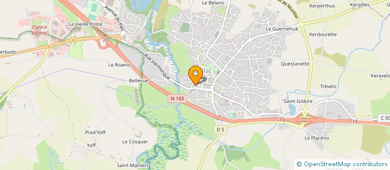 localisation de l'entreprise EARL GUIHARD à NOYAL-MUZILLAC