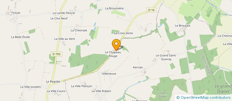 localisation de l'entreprise EARL GUILLAUME à FORGES DE LANOUEE