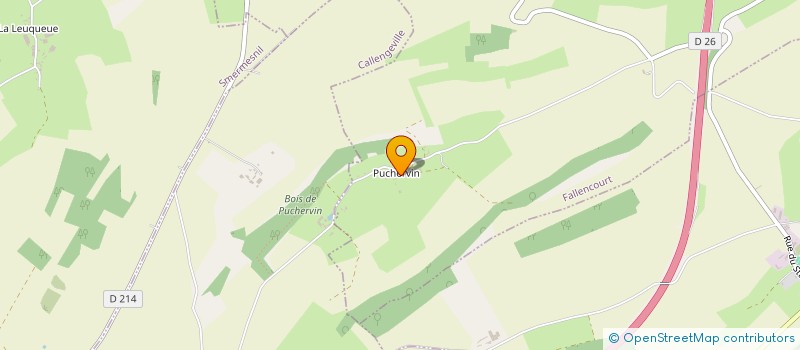 localisation de l'entreprise EARL GUILLAUME BOUCHER  FALLENCOURT