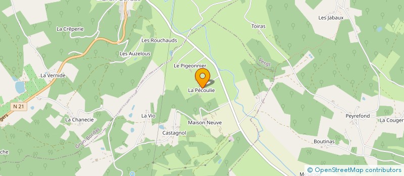 localisation de l'entreprise EARL GUILLEMET à SAINT-MAYME-DE-PEREYROL