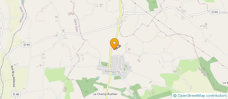 localisation de l'entreprise EARL GUINARD à PENGUILY