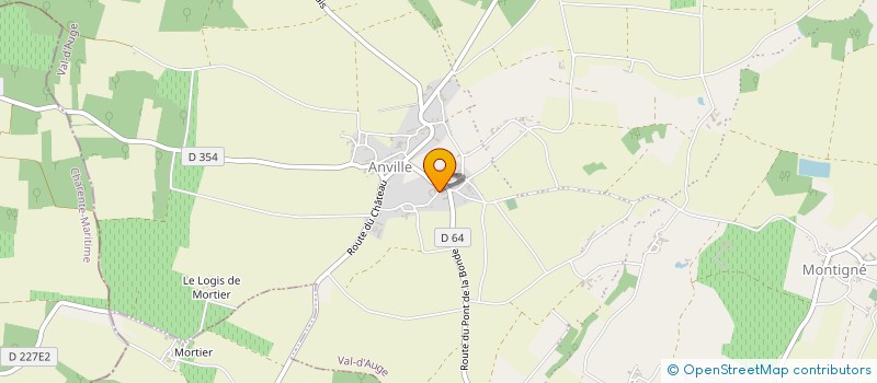 localisation de l'entreprise EARL GUINDANT à VAL-D'AUGE