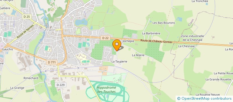 localisation de l'entreprise EARL GUION VERONIQUE à LIVRE-LA-TOUCHE