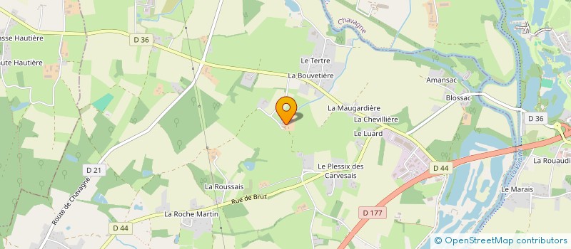 localisation de l'entreprise EARL GWEZ AVALOU  GOVEN