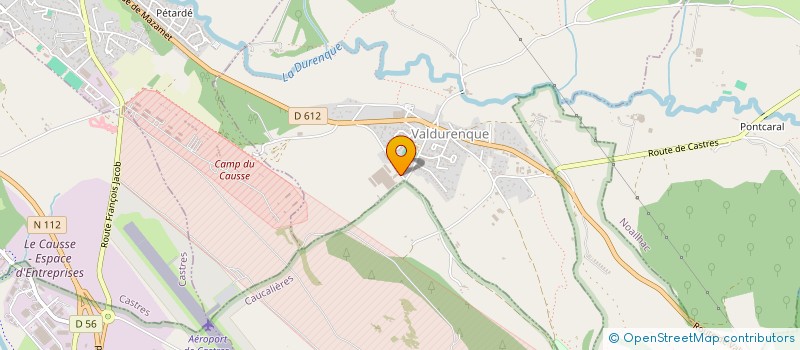 localisation de l'entreprise EARL HABERSCHILL à VALDURENQUE