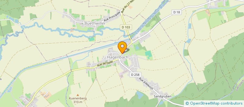 localisation de l'entreprise EARL HAENNIG STEPHANE à GOMMERSDORF