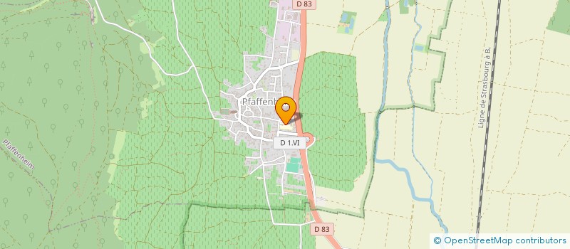localisation de l'entreprise EARL HANNAUER REGIS ET ELOI  PFAFFENHEIM