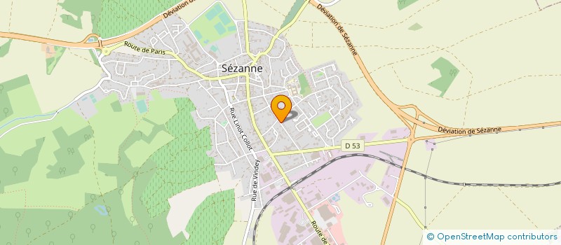 localisation de l'entreprise EARL HANY CHRISTOPHE  SEZANNE