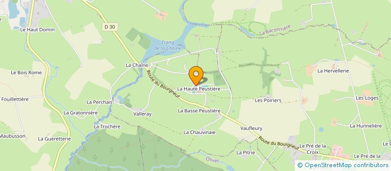 localisation de l'entreprise EARL HARAS D'HAUFOR  SAINT-OUEN-DES-TOITS