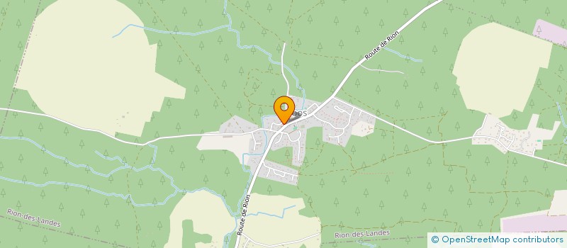 localisation de l'entreprise EARL HARAS DAMURE à RION-DES-LANDES
